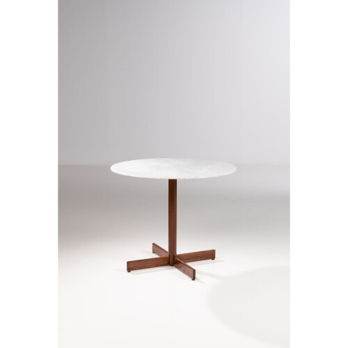 Brazilian Design, Four Hands Mesa Round Coffee Table Set