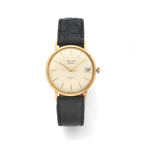 Montre best sale or jaune