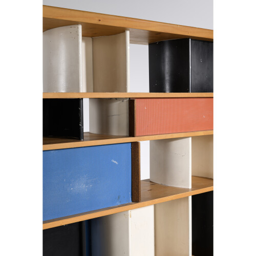 Charlotte Perriand (1903-1999) Bookcase, 'Mexique