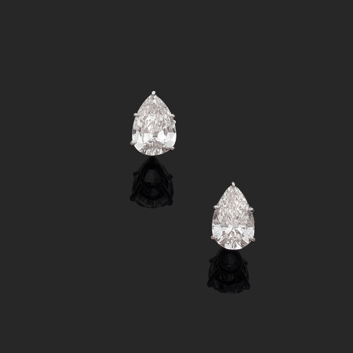 Boutons de Col or 18K & Platine , onyx et diamants vers 1920