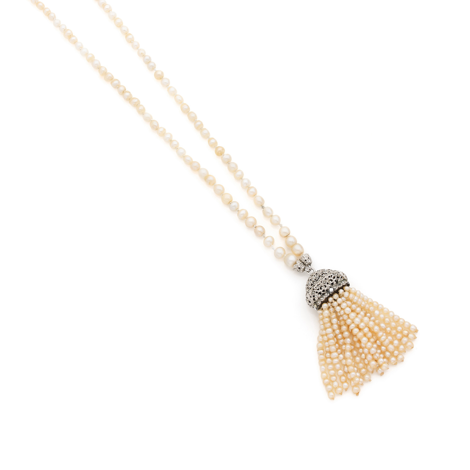 Sea Dreams Pearl Tassel Necklace – Lush Designs Jewellery
