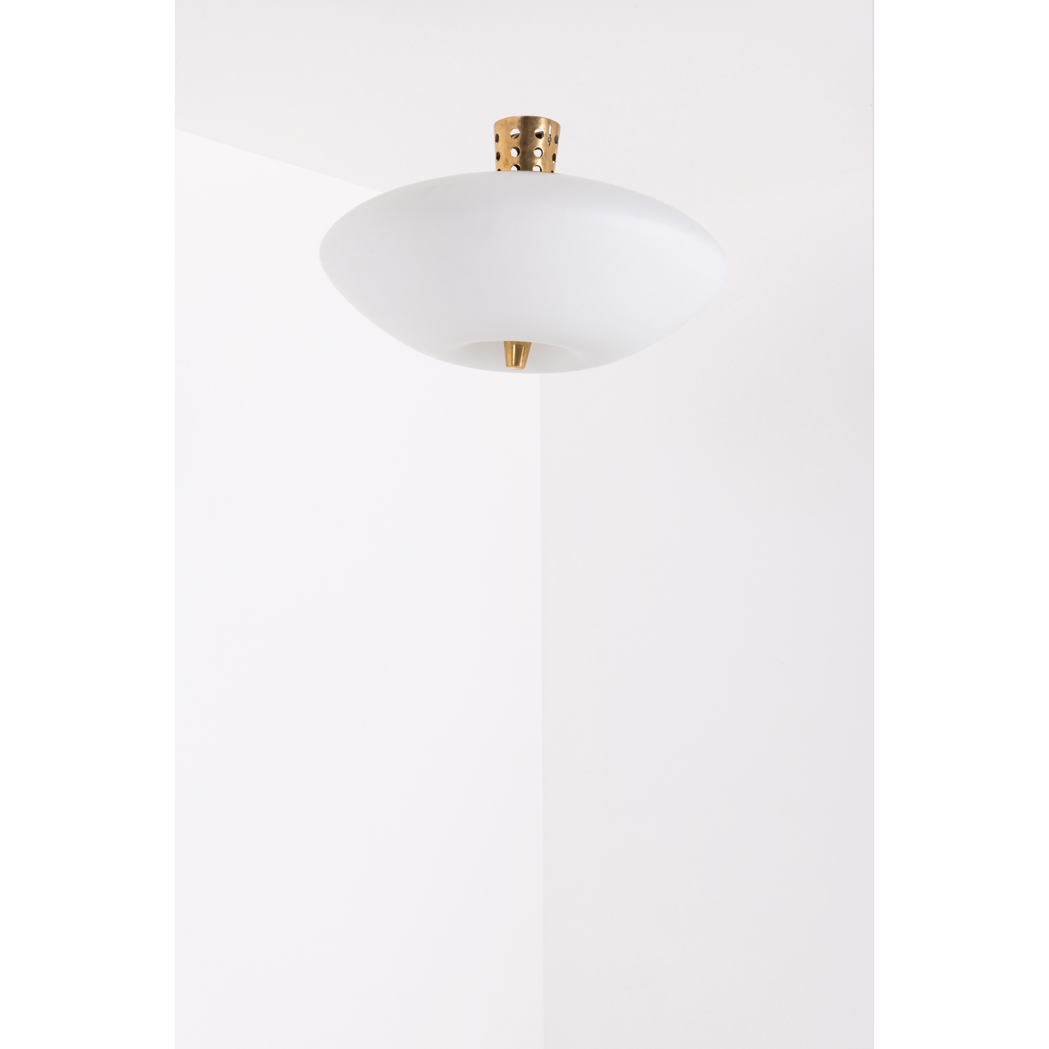 Lampe de plafond Takasi Wood Blanc