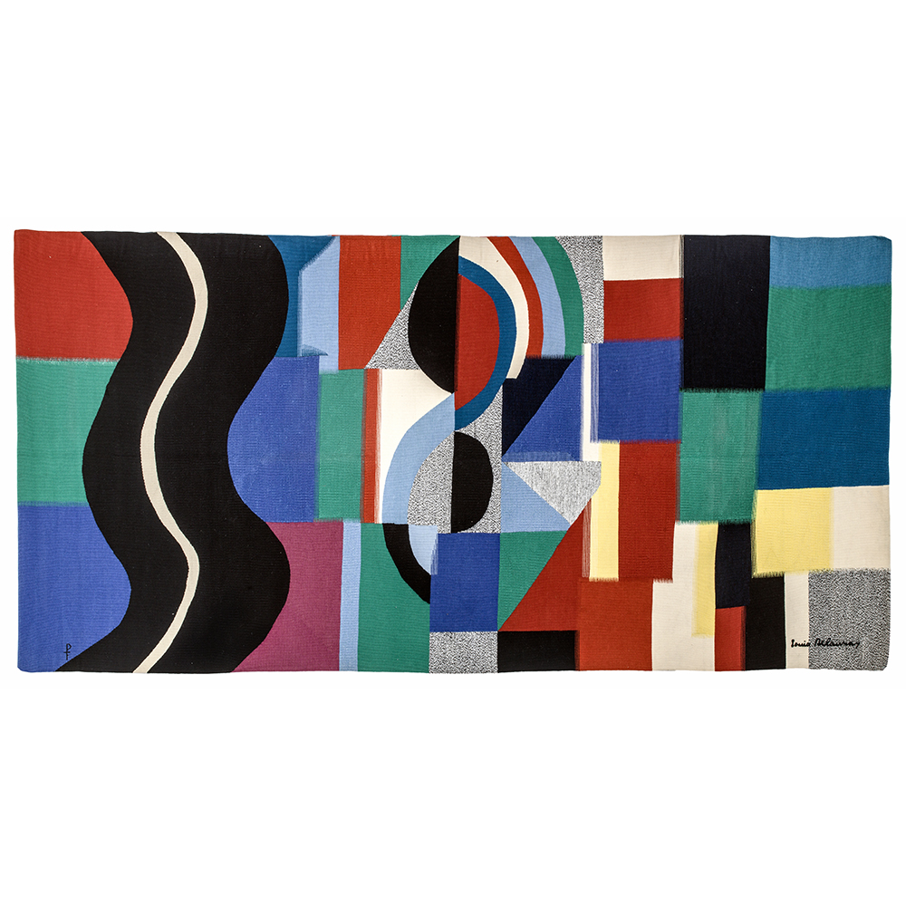 Sonia Delaunay 15 1979 Serpent Noir 1971