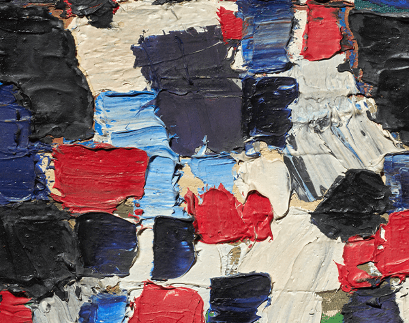 Nuit au parc des princes (1952), by Nicolas de Stael